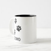 2 Couleurs Tasse de café d'investigateur de DSCMO (Devant gauche)