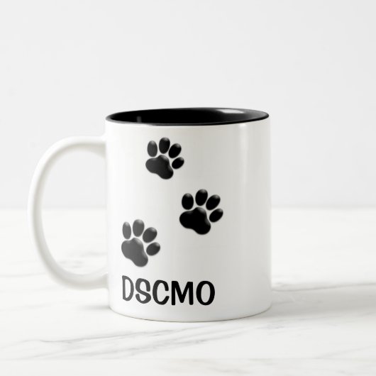 2 Couleurs Tasse de café d'investigateur de DSCMO (Gauche)