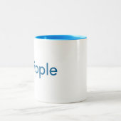 2 Couleurs Tasse de café d'ondulation de XRP (Centre)