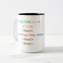 Tasse de café drôle de codage
