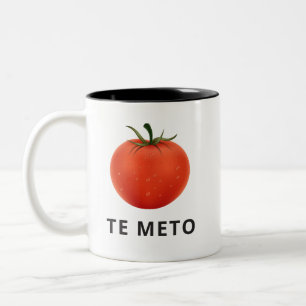 2 Couleurs Tasse de café drôle de Spanglish, tomate