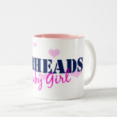 2 Couleurs Tasse de café du bébé de Jarhead (Devant droit)