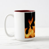 2 Couleurs Tasse de café du feu (Gauche)