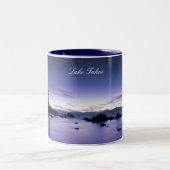 2 Couleurs Tasse de café du lac Tahoe (Centre)