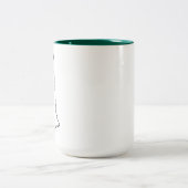 2 Couleurs Tasse de café du New Hampshire (Centre)