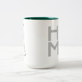 2 Couleurs Tasse de café du New Hampshire (Centre)