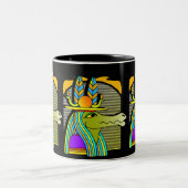 2 Couleurs Tasse de café égyptienne de conception de (Centre)