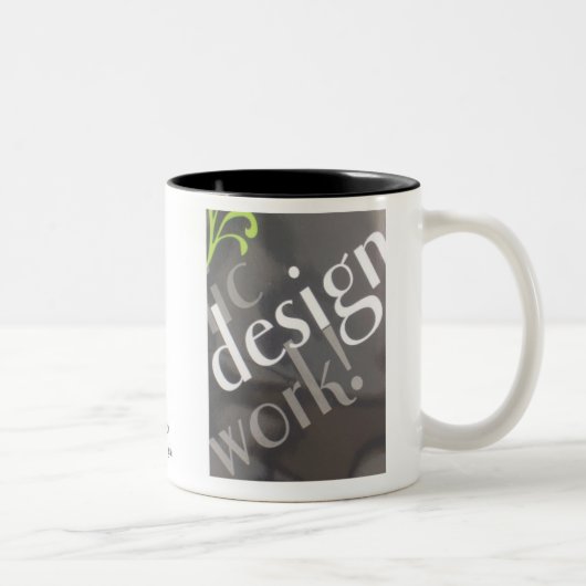 2 Couleurs Tasse de café élégante (Droit)