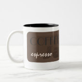 2 Couleurs Tasse de café élégante de café express (Gauche)