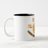 2 Couleurs Tasse de café Émoticône de Rire (Gauche)
