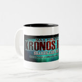 2 Couleurs Tasse de café en hausse juste d'amorce de Kronos (Devant gauche)