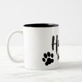 2 Couleurs Tasse de café enrouée de maman (Gauche)