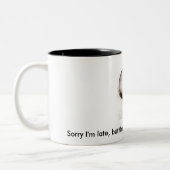 2 Couleurs Tasse de café étrangère de bébé (Gauche)