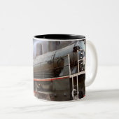 2 Couleurs Tasse de café expédiante de train (Devant droit)