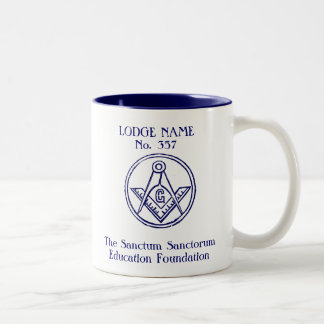 2 Couleurs Tasse de café faite sur commande de loge de