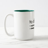 2 Couleurs tasse de café féministe (Gauche)