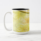 2 Couleurs Tasse de café floral Marguerites de printemps (Gauche)