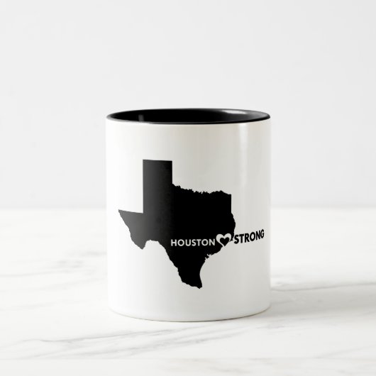 2 Couleurs Tasse de café forte de Houston (Centre)