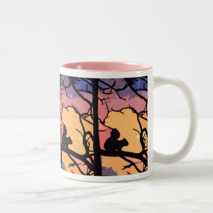 2 Couleurs Tasse de café géniale d'écureuil