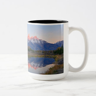 2 Couleurs Tasse de café grande de parc national de Teton