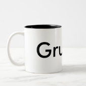 2 Couleurs Tasse de café grincheuse (Gauche)