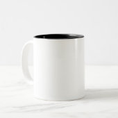 2 Couleurs tasse de café grouchy (Devant gauche)
