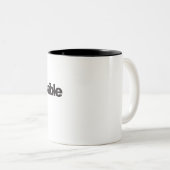 2 Couleurs tasse de café impossible (Devant droit)