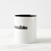 2 Couleurs tasse de café impossible (Centre)