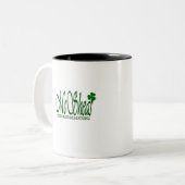2 Couleurs Tasse de café irlandais (Devant gauche)