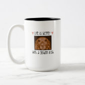 2 Couleurs Tasse de café irlandais d'or (Gauche)