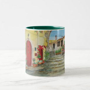 2 Couleurs Tasse de café italien Italie Thé au Chocolat Chaud