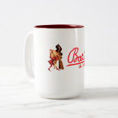 2 Couleurs Tasse de café italienne de Barbera (Devant gauche)