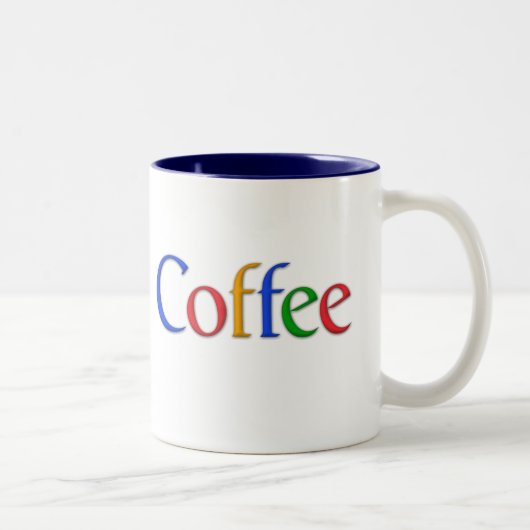 2 Couleurs tasse de café (logo de google) (Droit)