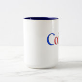 2 Couleurs tasse de café (logo de google) (Centre)