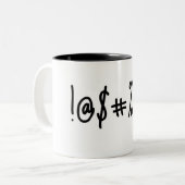 2 Couleurs Tasse de café maudite (Devant gauche)