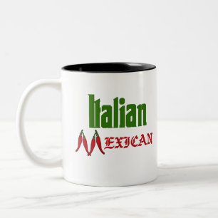 2 Couleurs Tasse de café mexicaine italienne