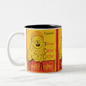 2 Couleurs Tasse de café mignonne de chien de bouffe de (Gauche)