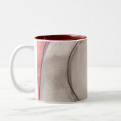 2 Couleurs Tasse de café mignonne d'éléphant de bande (Gauche)