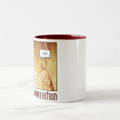 2 Couleurs Tasse de café moderne d'annonce (Centre)