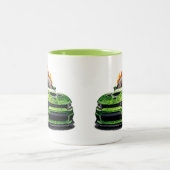 2 Couleurs Tasse de café Muscle Car (Centre)