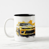 2 Couleurs Tasse de café Muscle Car (Gauche)
