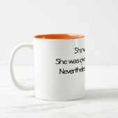 2 Couleurs Tasse de café : Néanmoins, elle a persisté (Gauche)