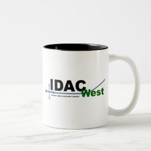 2 Couleurs Tasse de café occidentale d'IDAC