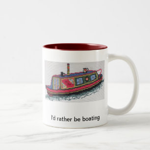 2 Couleurs tasse de café ou de thé avec l'image croisée