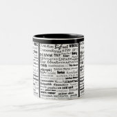 2 Couleurs Tasse de café paranormale (Centre)