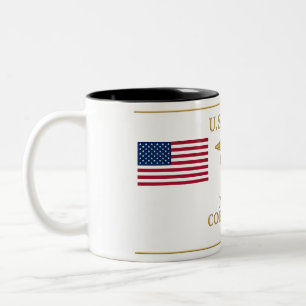 2 Couleurs Tasse de café patriotique HM de l'hôpital de la ma