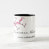 2 Couleurs Tasse de café personnalisable de branche d'arbre (Centre)