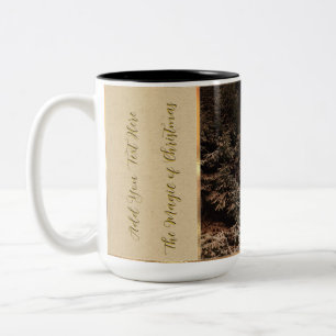 2 Couleurs Tasse de café personnalisée Magie de Noël