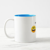 2 Couleurs Tasse de café personnalisée par | d'Emoji de (Gauche)