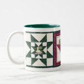 2 Couleurs Tasse de café piquée de Potholders (Gauche)